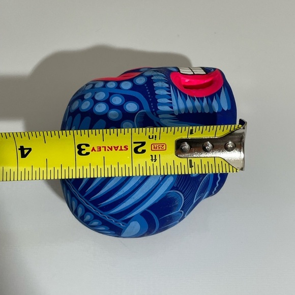 Mexican Clay Skull Hand painted Blue
New - Picture 5 of 5